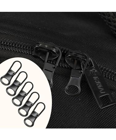 Buy Sibba 10-Piece Metal Zipper Repair Kit - Universal Zipper Pull Replacement for Jackets Luggage Backpacks & More | Multi-Colored - Buy Online on GoSupps.com