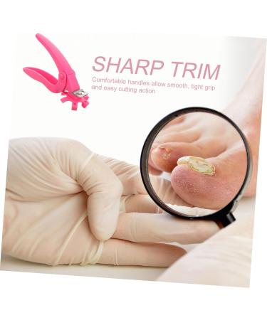 Housoutil Trimmer Fake Nails Faux Nail Clippers Nail Art Clipper Manicure Nail Extended Nail Clipper Nails Clipper False Clipper Nail Tips Pink Nail Portable Stainless Steel - Buy Online on GoSupps.com