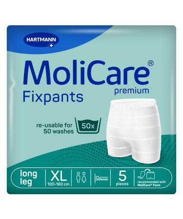 Molicare Premium Fixing Pants: Washable incontinence Fixing pants suitable for molicare shape and molicare premium shape XL 40x5 piece XL 40x5 piece