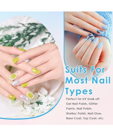 Gel Nail Polish Remover Effortlessly Removes Gel Gel Remover for Nails in 2-4 Minutes Includes Gel Polish Scrapers and Nail File for Quick and Easy Application No Foil or Soaking Required 15ml Blue - Buy Online on GoSupps.com