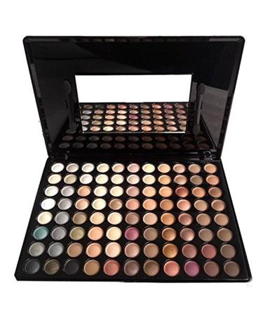 Pro 88 Colors Shimmer and Matte Eyeshadow Palette Eye Shadow Makeup Kit Cosmetic Contouring Kit #1