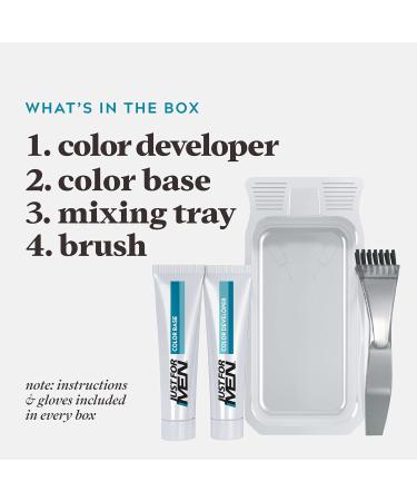 Just For Men Mustache & Beard Beard Dye for Men with Brush Included for Easy Application & Control GX 2 in 1 Grey Reducing Shampoo and Conditioner Gradually Colors Hair 118ml (3 Count) - Buy Online on GoSupps.com