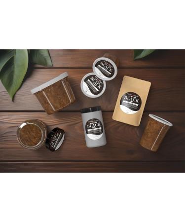 African Black Soap Paste 32 oz | 100% Natural Raw Soap for Acne Eczema Psoriasis Dry Skin | Handmade from Ghana - Buy Online on GoSupps.com