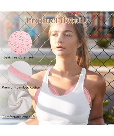 Reusable Castor Oil Compresses for Chest - Nipple Pads with Laundry Bag | Soft Oil Packs for Moms & Friends (White + Pink) - Buy Online on GoSupps.com