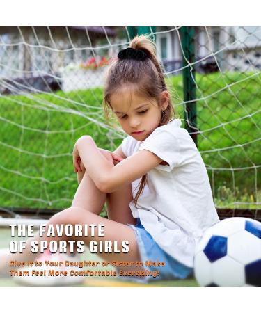 4-Piece Black Hair Tie Set - Elastic Hair Tapes Soft Ponytail Holders & Hair Jewelry for Women & Girls - Buy Online on GoSupps.com