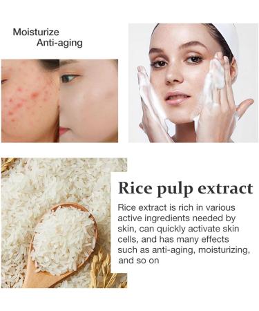 Skincare Gifts for Teenage Girls Korean skincare set Rice Raw Pulp Skin Care Sets & Kits Pamper Gifts for Women with Facial Cleanser-Toner-Cream - Gift Set for Firming Hydrating Skin - Buy Online on GoSupps.com