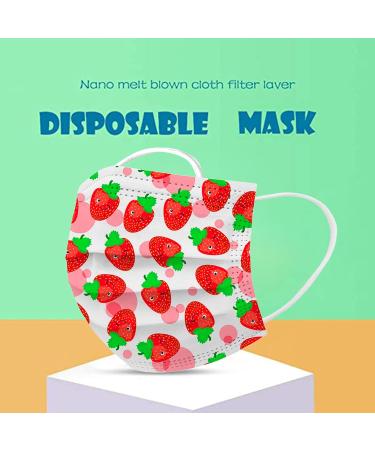 10PC Adults 3 Ply Disposable_Face_Mask Breathable Elastic Earloops for Men Women Daliy Use - Buy Online on GoSupps.com