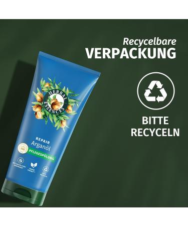 Herbal Essences Repair Nourishing Shampoo with Argan Oil 250ml | Vegan Natural Ingredients for Smooth Shiny Hair - International Shipping Available - Buy Online on GoSupps.com