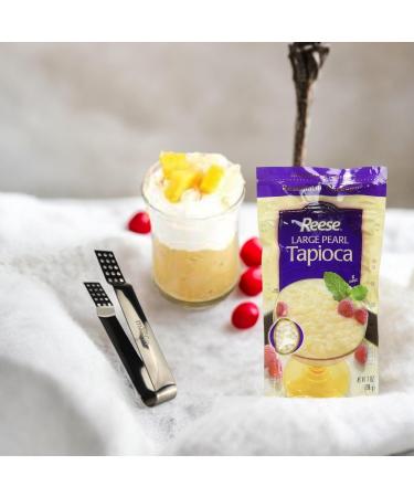 Bundle of Stainless Steel Tong & Tea Bag Squeezer and Large Pearl Tapioca Pack of 2 - Buy Online on GoSupps.com