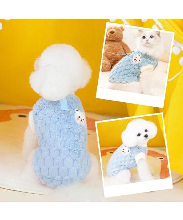 Shop Lynine Monochrome Dog Sweater Warm & Comfortable Winter Knit for Dogs | Blue M Size - Buy Online on GoSupps.com