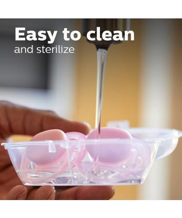 Philips AVENT Ultra Air Nighttime Pacifier Blue 6-18 Months 4-Pack SCF376/43 - Buy Online on GoSupps.com