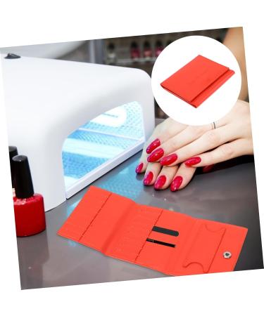 Healeved 1pc Grinding Diamond Storage Bag Nail Art Tools Tool Bag Tool Pouch Manicure Kits Grinding Head Bag Drill Bits Holder Nail Salon Organizer Grinding Bit Bag Grinding Head Holder 23.5x9.5cm Orange - Buy Online on GoSupps.com