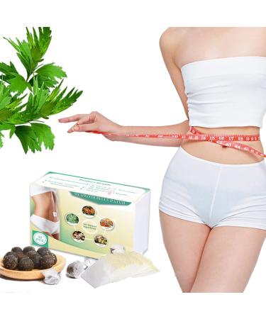 30Pcs Natural Herb Wormwood Essence Pills, Belly Patch Sticker Acupuncture Kit