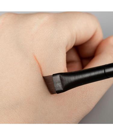 Sonew Brush Flat Head Fine Angled Exquisite Bristles Eyebrow Brush for Precision Makeup Application - Buy Online on GoSupps.com