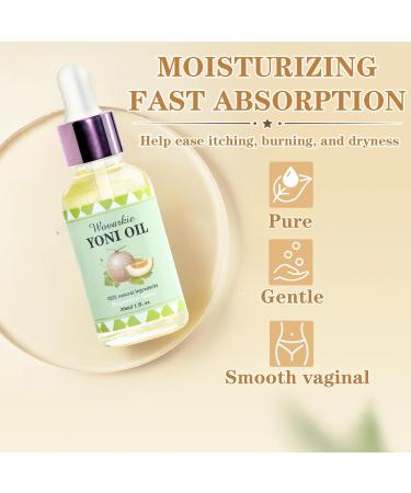 3PCS Yoni Oil for Women - pH Balance Feminine Deodorant & Moisturizer | All Natural Honeydew Pineapple Mango Essential Oil - Buy Online on GoSupps.com