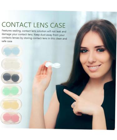 Partykindom 24-Sentence Contact Lens Container & Travel Case - Mini Lensing Tank Tweezers & Local Mirror Housing - Perfect for International Shipping - Buy Online on GoSupps.com