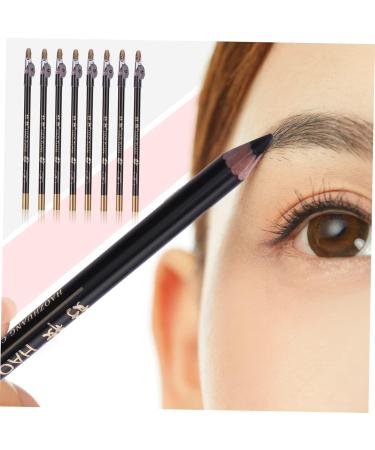 DOITOOL 8pcs Girls Built-in with Pencils A in Tool Pencil Women Sharpener -in- Eyebrow Professional Beauty 1 count (Pack of 1) Black - Buy Online on GoSupps.com