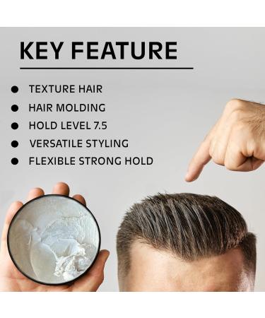 Texture It Paste 3.53 Oz | Strong Hold Styling Paste | 100% Natural Ingredients | Hair Texture & Styling for Men & Women All Hair Types - Buy Online on GoSupps.com