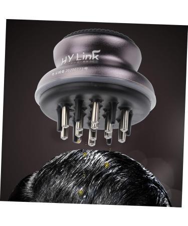 Marmerdo Liquid Guide Comb Head Massage Device | Boost Hair Growth & Scalp Wellness | Rustproof Steel Violet - Buy Online on GoSupps.com