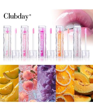 NIE PAN CHONG SHENG Square Tube Mirror Colors Colors Fruit Lip Gloss Transparent Pearl Chameleon Lip Oil Lip Makeup 1 - Buy Online on GoSupps.com