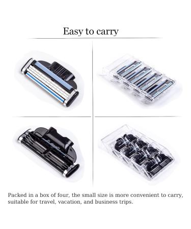 Bogoro 20 Pack Mach3 Replacement Razor Blades - High-Performance 3-Blade Turbo Design for Smooth Shaving - Buy Online on GoSupps.com