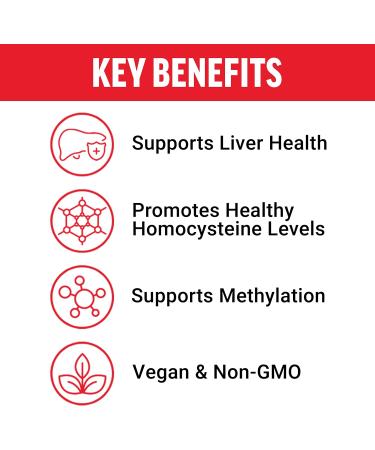 Buy FORCE FACTOR TMG Betaine Supplement for Liver Health & Methylation Support - Non-GMO Vegan 180 Capsules - Buy Online on GoSupps.com