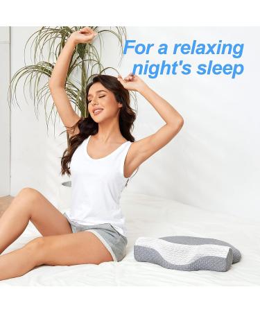 Enlivczom Neck Support Roll - Relieve Neck Stiffness & Pain, Ideal for Spine Alignment | Cervical Neck Pillow - Buy Online on GoSupps.com