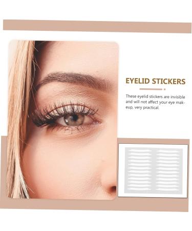 POPETPOP Clear Tape 30 Sheets Tapes Sides Double Practical Transparent Invisible Eyelid Double-Side Stickers White Korean Makeup - Buy Online on GoSupps.com