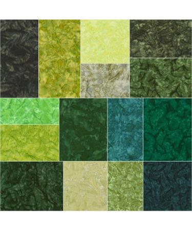 Robert Kaufman Fabrics FQ-832-15 Green 22 Cotton Fabric Square - Buy Online on GoSupps.com