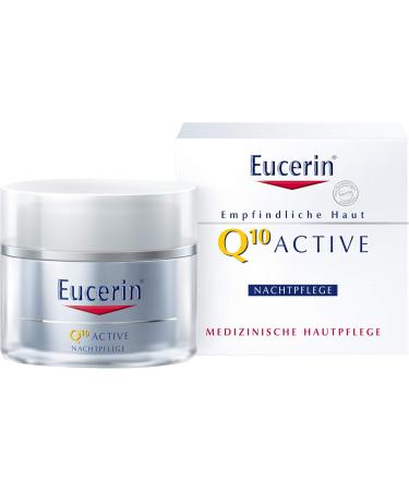 Eucerin Q10 Active Anti-Falten Nachtpflege Cream 50 ml Cream - Buy Online on GoSupps.com