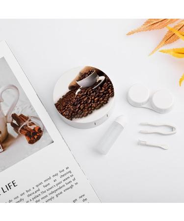 Buy Portable Coffee Beans Contact Lens Case Travel Storage Box for Contacts | International Shipping Available - Buy Online on GoSupps.com