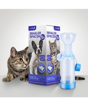VIVELLE Vivlle Handheld Inhaler Spacer for Pets Cat and Dog Inhaler Spacer for MDI