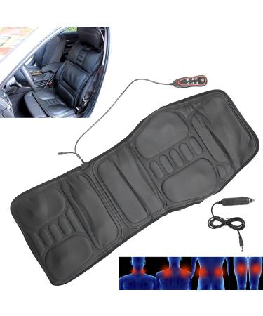 Electric Heated Massage Cushion - Vibration Massage Seat for Home Car & Office (EU) | International Shipping - Buy Online on GoSupps.com