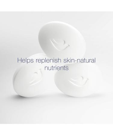Dove Beauty Bar 3.75 oz, 10 Bars - More Moisturizing than Soap, Washes Away Bacteria, Nourishes Skin - Buy Online on GoSupps.com