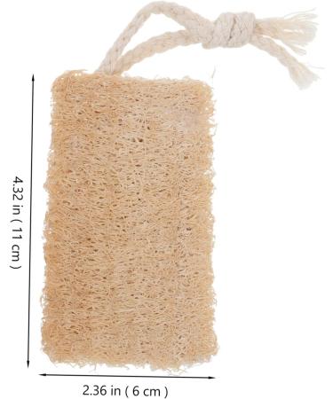 MERRYHAPY Loofah Bath Towel - Travel Shower Pad & Scrubber for Convenient Bathing | Body Cleaning Pad for All Skin Types - Buy Online on GoSupps.com