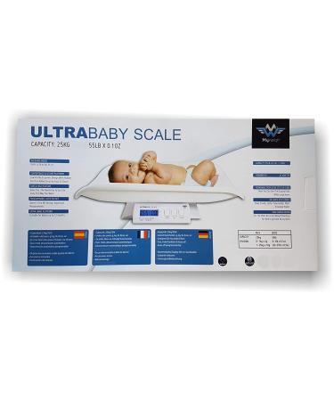 Ultra Baby & Pet Digital Scale - 55 lb Capacity | My Weigh Precision Scale - Buy Online on GoSupps.com