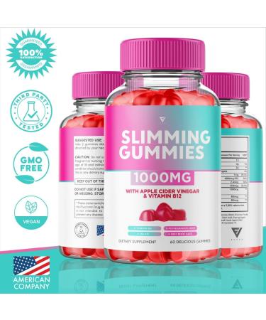 Apple Cider Vinegar Slimming Gummies for Weight Loss | It Works Keto Diet | Appetite Suppressant & Fat Burner for Women - 60 Gummies - Buy Online on GoSupps.com