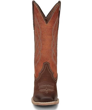 Justin Women's Breakaway Moka Western Boot - Tan, Broad Square Toe - Size 9 M US - Buy Online on GoSupps.com