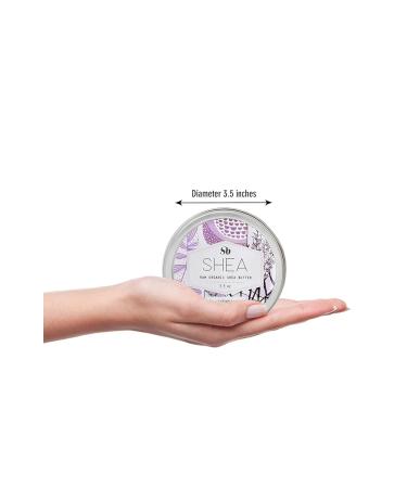 Buy Somebody Raw Organic Shea Butter - Lavender 3.5oz | Moisturizes & Protects Skin | International Shipping - Buy Online on GoSupps.com