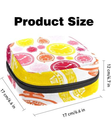 Portable Women's Menstrual Storage Bags - Colorful & Compact Inserts for Teen Girls | Ideal for Tampons & Menstrual Cups - Buy Online on GoSupps.com