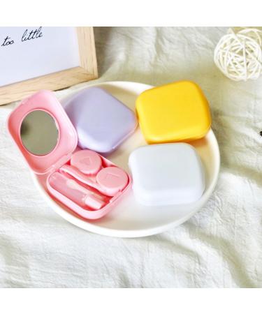 12-Piece Mini Travel Contact Lens Case Set | Portable Contact Lens Holder for Home & Travel - Buy Online on GoSupps.com