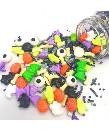 7oz Pumpkin Vampire Sprinkles Halloween Skull Cupcake Topper Decoration - Buy Online on GoSupps.com