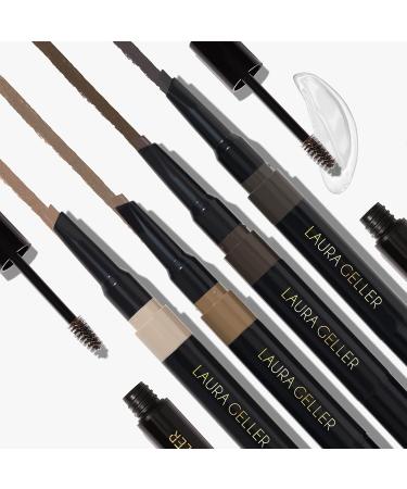 LAURA GELLER Sculpt-n-Stay Waterproof Brow Pencil & Gel in Taupe - Long-lasting and Defined Brows - Buy Online on GoSupps.com
