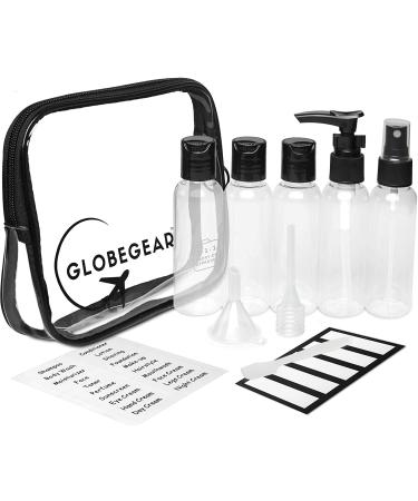 TSA Approved Travel Bottles & Toiletry Bag Set for Airplane - Vacation & Cruise Essentials (Model GG2) - Buy Online on GoSupps.com
