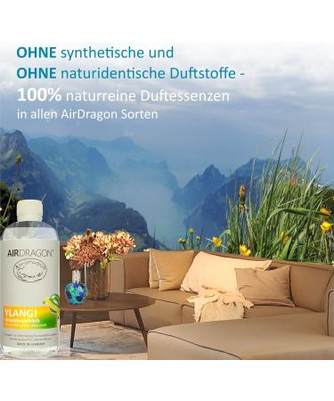 Airdragon Fragrance Set - Neutral + Ylang | 2x1L for Catalytic Lamps | Premium Natural Room Fragrance - No Artificial Scents - Buy Online on GoSupps.com