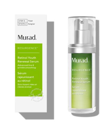 Murad Resurgence Retinol Youth Renewal Serum - Anti-Aging Serum for Lines and Wrinkles -Retinol Serum for Face and Neck - Youth Serum for Smoother Skin 30 ml