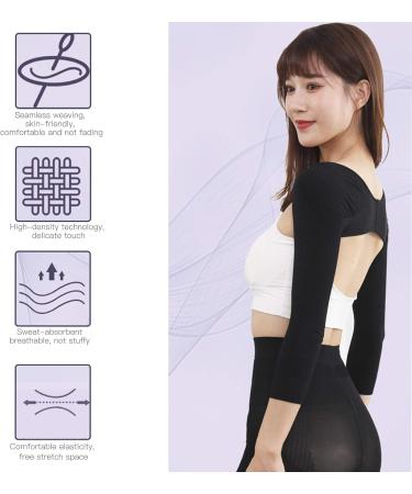 Keenso Women Upper Arm Shaper Compression Sleeves - Posture Corrector & Arm Slimming for Strength Training - Buy Online on GoSupps.com