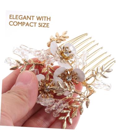 Angoily Hair Accessories Decorative Hair Comb Hair Combs for Women Decorative Hair Combs for Wedding Fairy Jewelry for Women Wedding Hair Clip Decorate Bride Wedding Dress Rhinestones - Buy Online on GoSupps.com