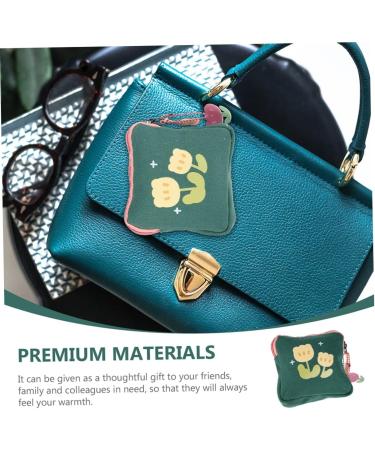 Buy Homsfou Minimalist Wallet & Napkin Storage Bag - 2 Pieces 15.5x15.5cm Pocket Organizer for Women - Stylish Wall Exchange Decor - Buy Online on GoSupps.com