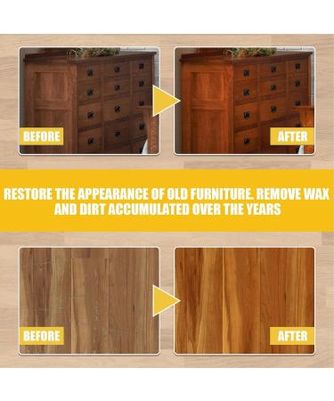 Furniture Wax Wood Care Wax Wood Seasoning Finishing Wax Polish Conditioner | Moisturizing Multipurpose Wood Beeswax Protective for Furniture Wooden Ornaments Solid Wood - Buy Online on GoSupps.com